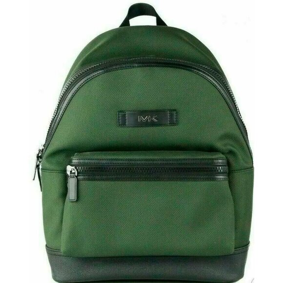 S Michael Kors Kent Sport Cyprus Green Large Backpack NWT 37F9LKSB2C $398